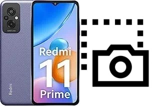 Tirar print no Xiaomi Redmi 11 Prime