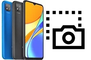 Captura de tela no Xiaomi Redmi 9C NFC