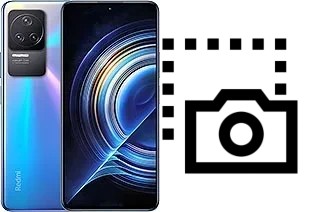 Captura de tela no Xiaomi Redmi K50