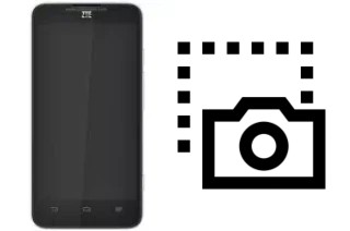 Captura de tela no ZTE Geek V975