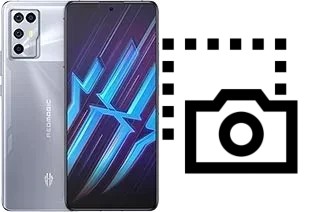 Captura de tela no ZTE nubia Red Magic 6R