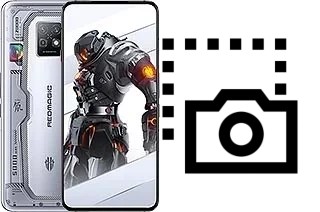 Captura de tela no ZTE nubia Red Magic 7S Pro