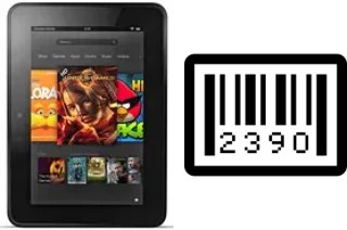 Como saber o número de série no Amazon Kindle Fire HD