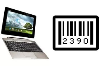 Como saber o número de série no Asus Transformer Pad Infinity 700