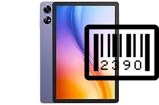 Como saber o número de série no Doogee Tab G6