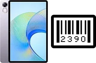 Como saber o número de série no Honor Pad X8 Pro