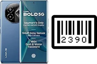 Como saber o número de série no Lava Bold