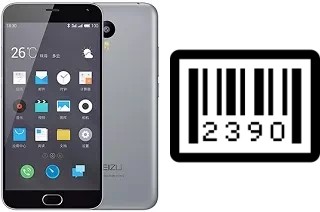 Como saber o número de série no Meizu M2 Note