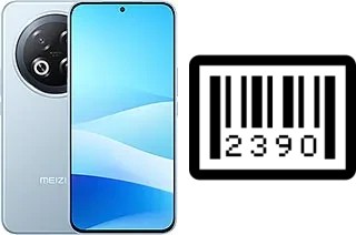 Como saber o número de série no Meizu Note 22 Pro