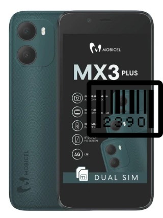 Como saber o número de série no Mobicel MX3 Plus
