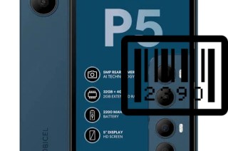 Como saber o número de série no Mobicel P5