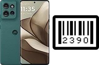 Como saber o número de série no Motorola Edge 50