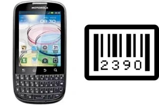 Como saber o número de série no Motorola ME632