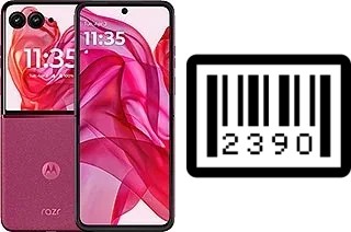 Como saber o número de série no Motorola razr+ 2024
