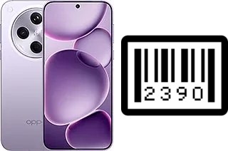 Como saber o número de série no Oppo Find X8s+