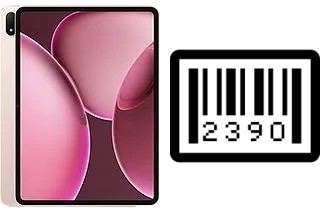 Como saber o número de série no Oppo Pad 4 Pro