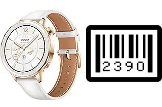 Como saber o número de série no Oppo Watch X2 Mini