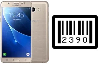 Como saber o número de série no Samsung Galaxy J7 (2016)