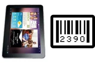 Como saber o número de série no Samsung Galaxy Tab 10.1 P7510