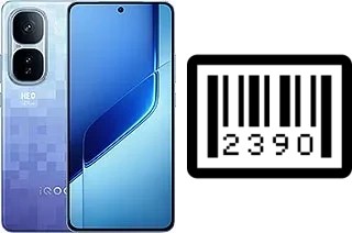 Como saber o número de série no vivo iQOO Neo10 Pro+ (China)