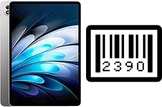 Como saber o número de série no vivo Pad5 Pro