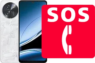 Chamadas de emergência no Doogee Note59 Pro+