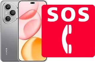 Chamadas de emergência no Honor 400 Pro