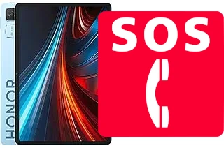 Chamadas de emergência no Honor Tablet GT