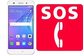 Chamadas de emergência no Huawei Y3 (2017)