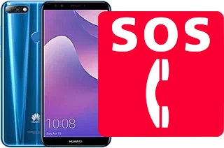 Chamadas de emergência no Huawei Y7 (2018)