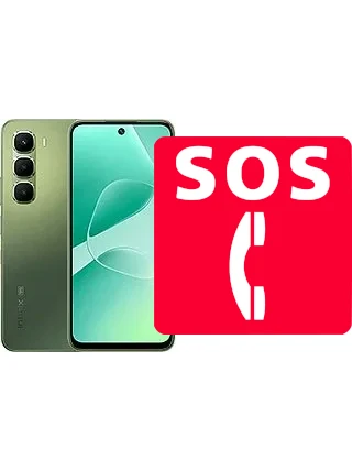Chamadas de emergência no Infinix Hot 60