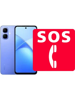 Chamadas de emergência no Infinix Smart 10