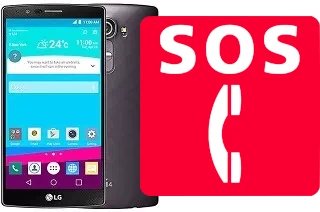 Chamadas de emergência no LG G4 Dual