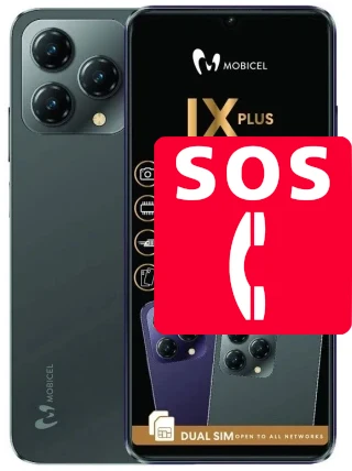 Chamadas de emergência no Mobicel IX Plus