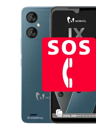 Chamadas de emergência no Mobicel IX