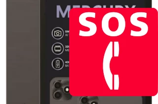 Chamadas de emergência no Mobicel Mercury