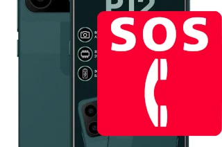 Chamadas de emergência no Mobicel P12