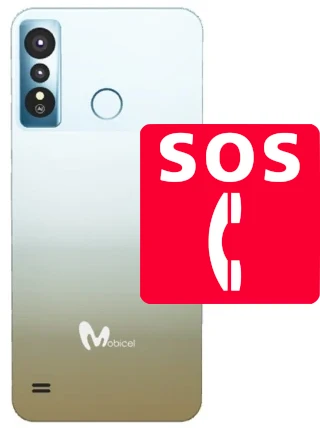 Chamadas de emergência no Mobicel R9 Pro