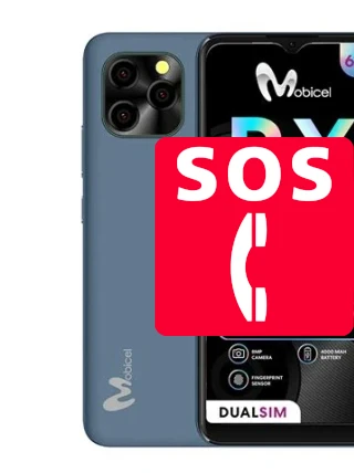 Chamadas de emergência no Mobicel RX17