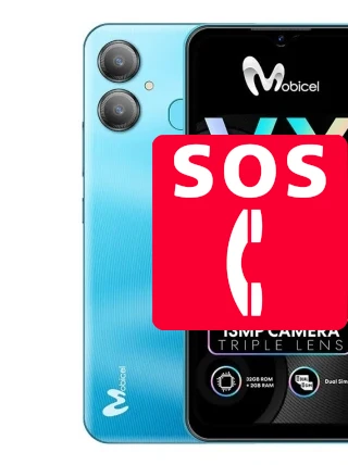 Chamadas de emergência no Mobicel VX18