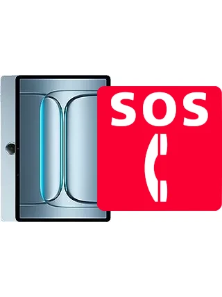 Chamadas de emergência no OnePlus Pad Lite