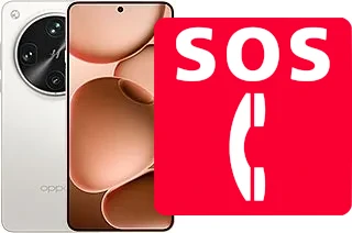 Chamadas de emergência no Oppo Find X8 Ultra