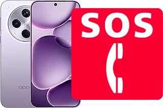 Chamadas de emergência no Oppo Find X8s+
