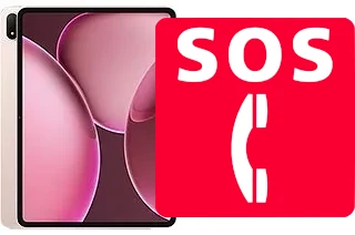 Chamadas de emergência no Oppo Pad 4 Pro