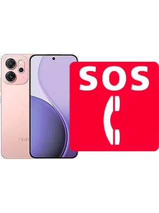 Chamadas de emergência no Oppo Reno14 F