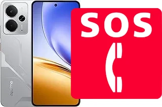 Chamadas de emergência no Realme 14