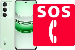 Chamadas de emergência no Realme C73