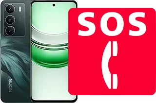 Chamadas de emergência no Realme C75 5G