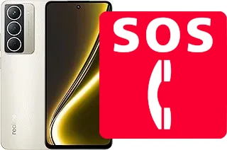 Chamadas de emergência no Realme Narzo 80x