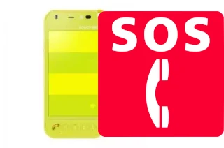 Chamadas de emergência no SoftBank Softbank 201K